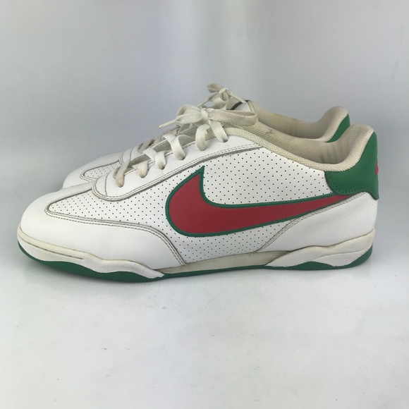 Nike FC WC White/Varsity Red-Pine Green Size 13 - Picture 4 of 6